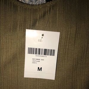 Brand New Forever 21 Olive Green Dress